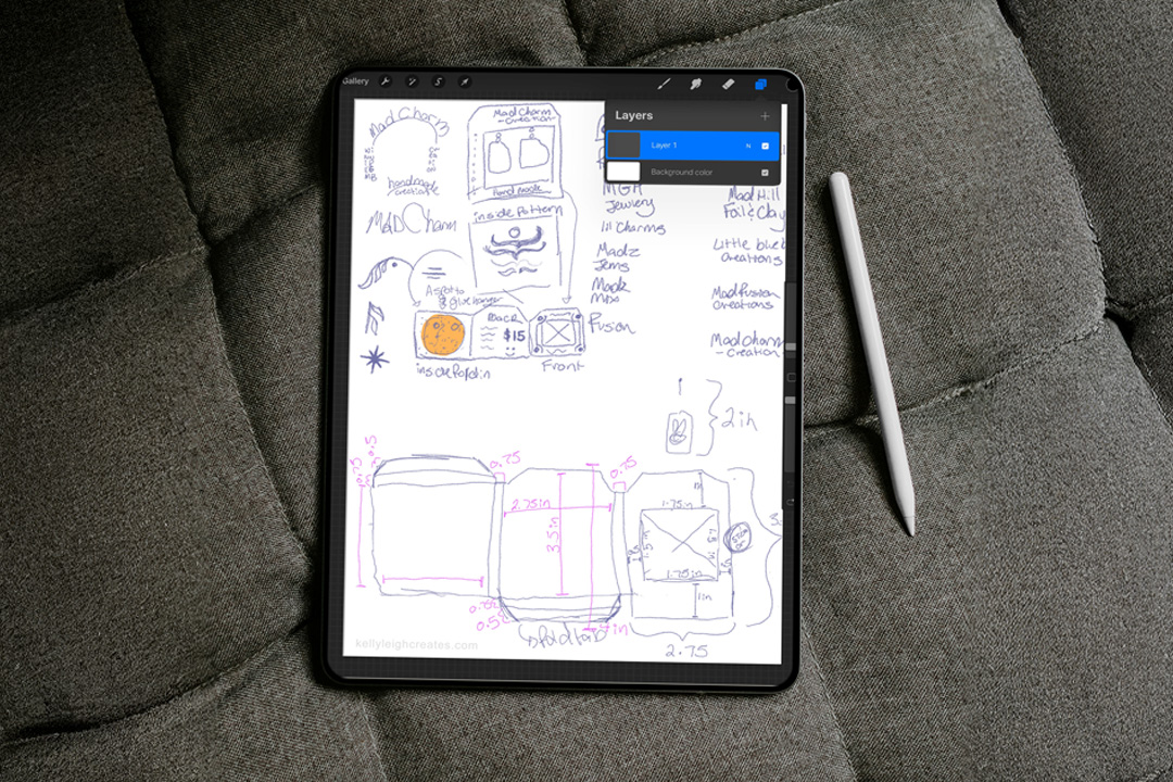 foil clay processwork