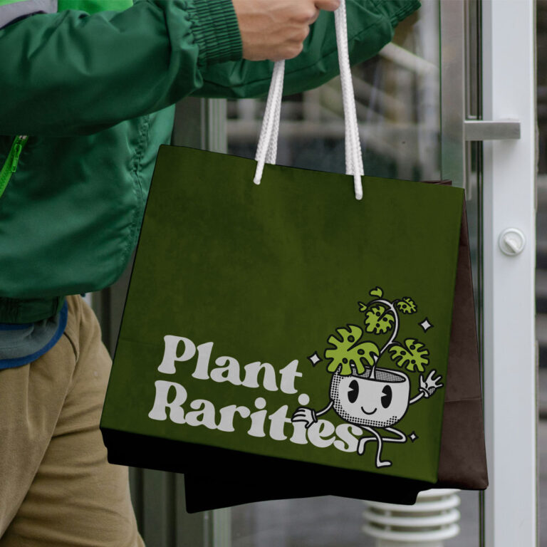 plant rarities shopping bag
